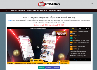 Colatv trực tiếp bóng đá những trận đấu đỉnh cao mang lại trải nghiệm đích thực